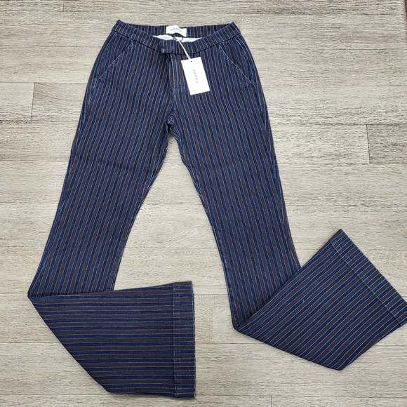 Frame Denim Pants - (FA-92) Frame Denim Le Serge Trouser in Indigo Espresso Multi